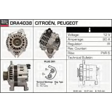 DRA4038 DELCO REMY Генератор