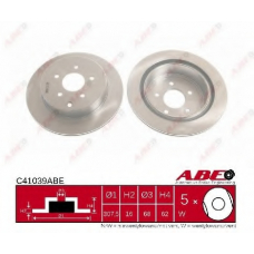 C41039ABE ABE Тормозной диск
