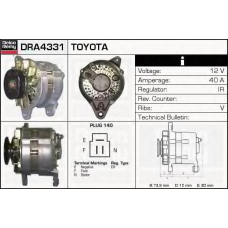 DRA4331 DELCO REMY Генератор