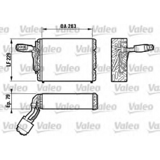 817031 VALEO Испаритель, кондиционер