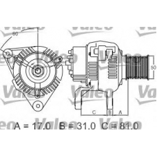 439293 VALEO Генератор