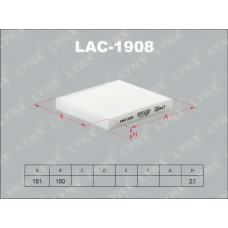 LAC1908 LYNX Фильтр салона