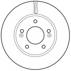 562817BC BENDIX Тормозной диск