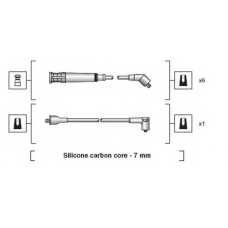 941318111033 MAGNETI MARELLI Комплект проводов зажигания