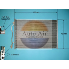 16-9982 AUTO AIR GLOUCESTER Конденсатор, кондиционер