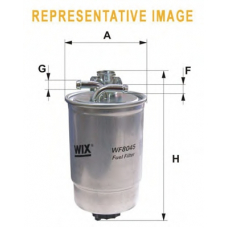 WF8459 WIX Топливный фильтр