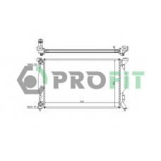 PR 0017A2 PROFIT Радиатор, охлаждение двигателя