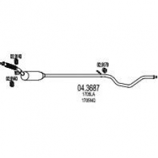 04.3687 MTS Катализатор