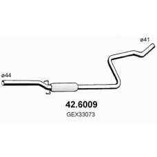 42.6009 ASSO Средний глушитель выхлопных газов