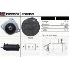 DRS3507 DELCO REMY Стартер