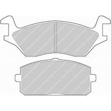 FDB193 FERODO Комплект тормозных колодок, дисковый тормоз