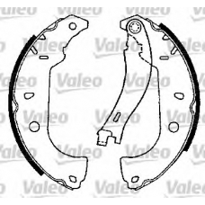 554736 VALEO Комплект тормозных колодок