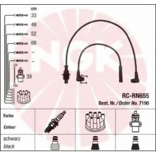 7190 NGK Комплект проводов зажигания