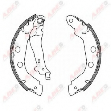 C0R014ABE ABE Комплект тормозных колодок
