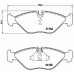 P 71 005 BREMBO Комплект тормозных колодок, дисковый тормоз