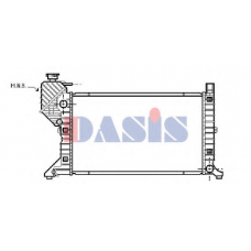 132310T AKS DASIS Радиатор, охлаждение двигателя