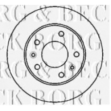 BBD4283 BORG & BECK Тормозной диск