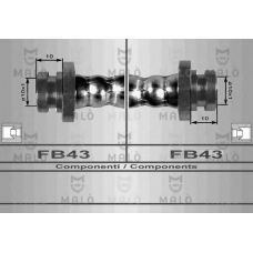 80937 Malo Тормозной шланг