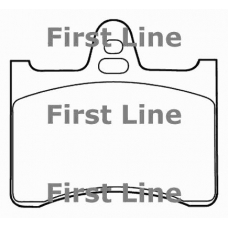 FBP1596 FIRST LINE Комплект тормозных колодок, дисковый тормоз