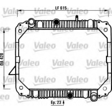 730892 VALEO Радиатор, охлаждение двигателя