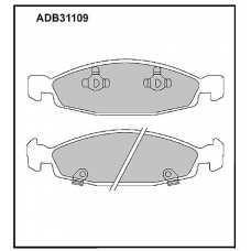 ADB31109 Allied Nippon Тормозные колодки