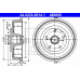 24.0223-0014.1 ATE Тормозной барабан