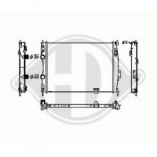 8604585 DIEDERICHS Радиатор, охлаждение двигателя