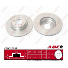 C3B037ABE ABE Тормозной диск