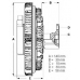 0720002001 BERU Сцепление, вентилятор радиатора
