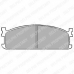 LP476 DELPHI Комплект тормозных колодок, дисковый тормоз