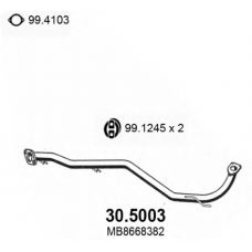 30.5003 ASSO Труба выхлопного газа