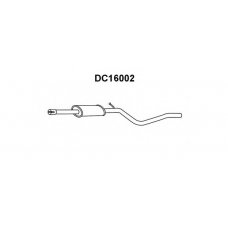 DC16002 VENEPORTE Предглушитель выхлопных газов