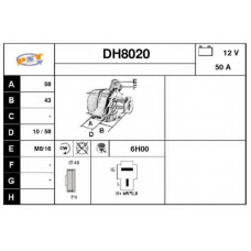 DH8020 SNRA Генератор