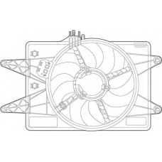069422026010 MAGNETI MARELLI Вентилятор, охлаждение двигателя
