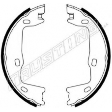 073.159 TRUSTING Комплект тормозных колодок, стояночная тормозная с