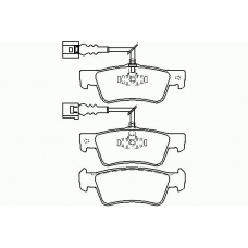 P 85 068 BREMBO Колодки тормозные