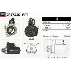 DRS7220 DELCO REMY Стартер