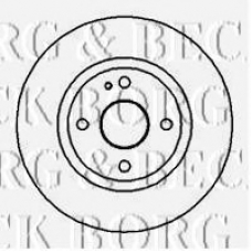 BBD4227 BORG & BECK Тормозной диск