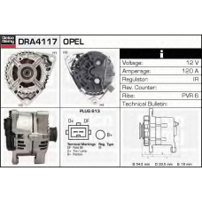 DRA4117 DELCO REMY Генератор