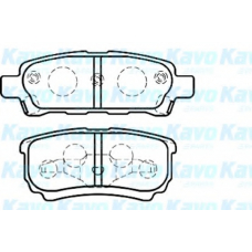 BP-5538 KAVO PARTS Комплект тормозных колодок, дисковый тормоз