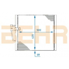 7402002 BEHR Condenser