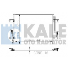 125900 KALE OTO RADYATOR Конденсатор, кондиционер