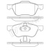 IBD-1174 IPS Parts Комплект тормозных колодок, дисковый тормоз