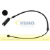 V20-72-5100 VEMO/VAICO Сигнализатор, износ тормозных колодок