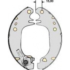 M673 MGA Комплект тормозных колодок