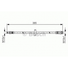 1 987 481 531 BOSCH Тормозной шланг