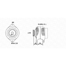 943346087010 MAGNETI MARELLI Генератор