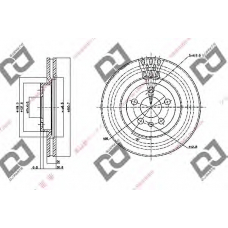 BD1531 DJ PARTS Тормозной диск