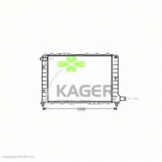 31-2449 KAGER Радиатор, охлаждение двигателя
