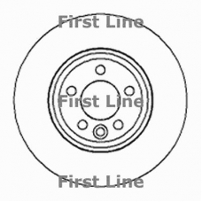 FBD1086 FIRST LINE Тормозной диск